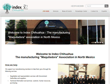 Tablet Screenshot of indexchihuahua.com